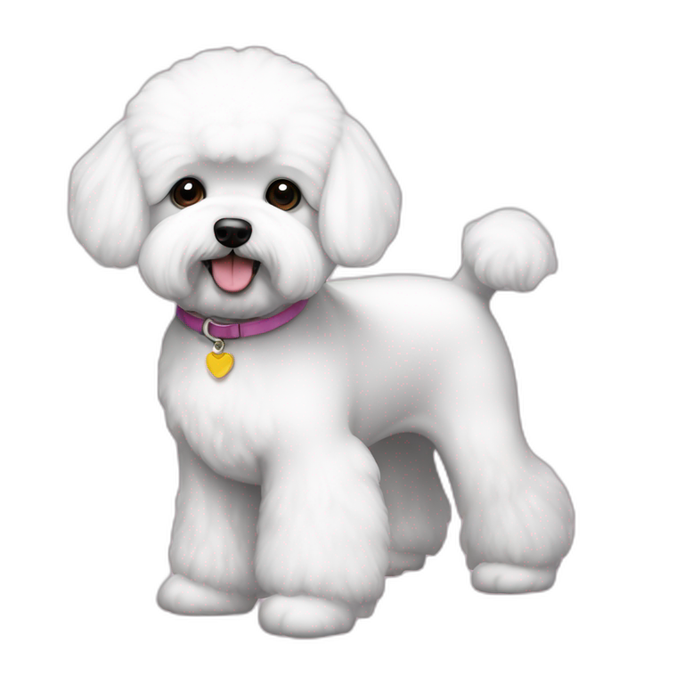 bichon frise emoji