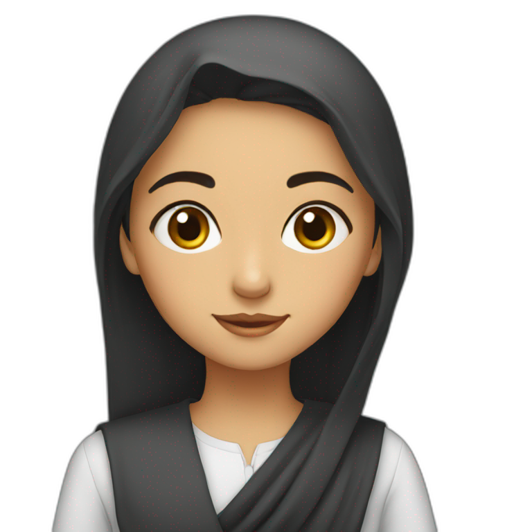 Iranian girl emoji