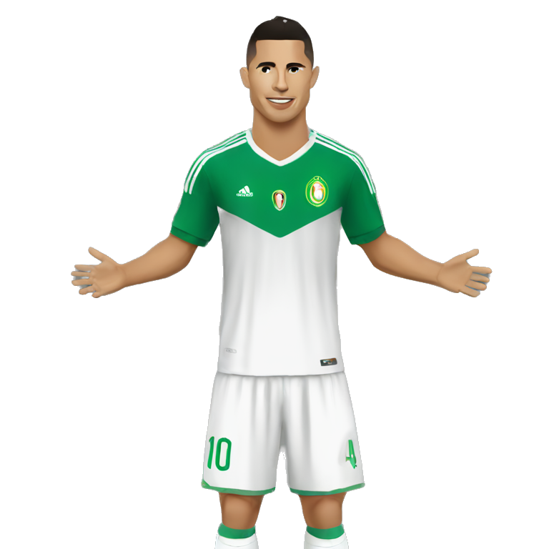 Ronaldo Algeria emoji