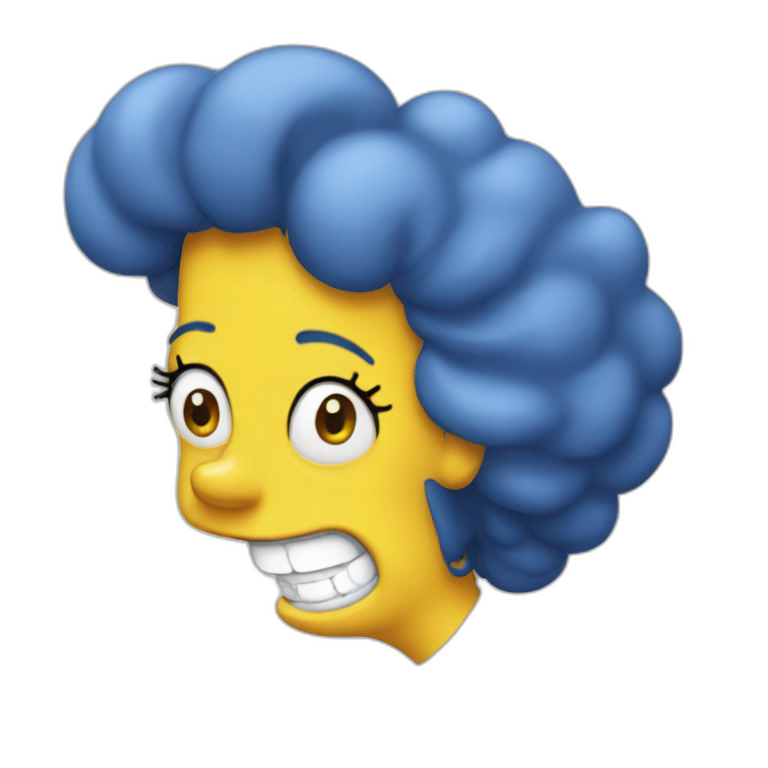 marge simpson emoji