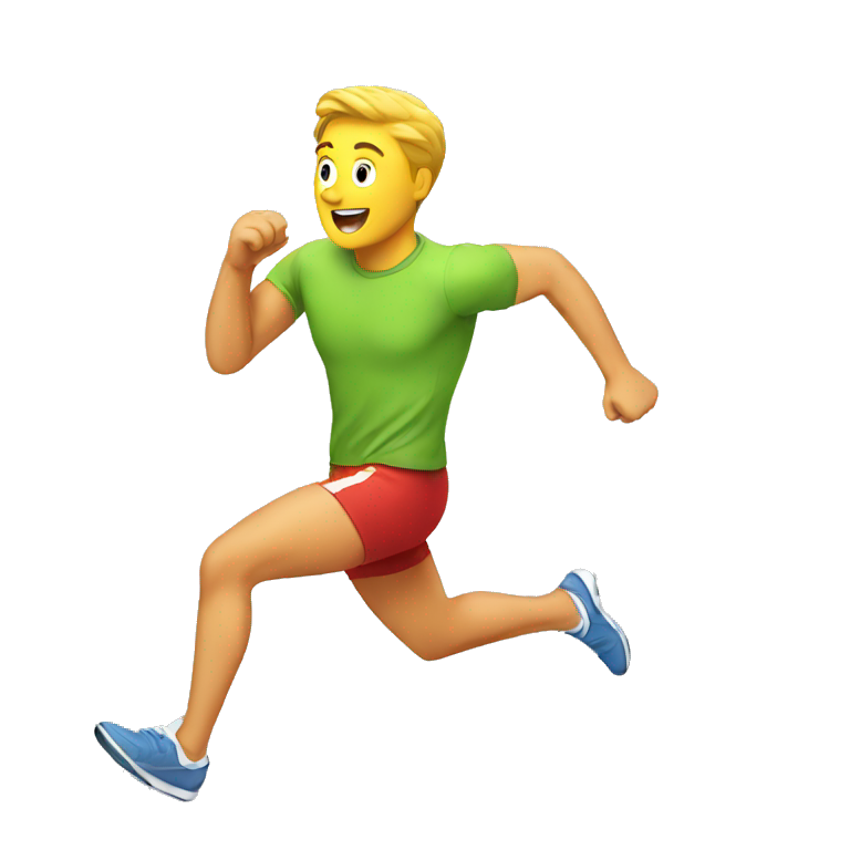 Running man  emoji