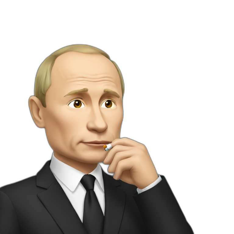 Putin smoking emoji