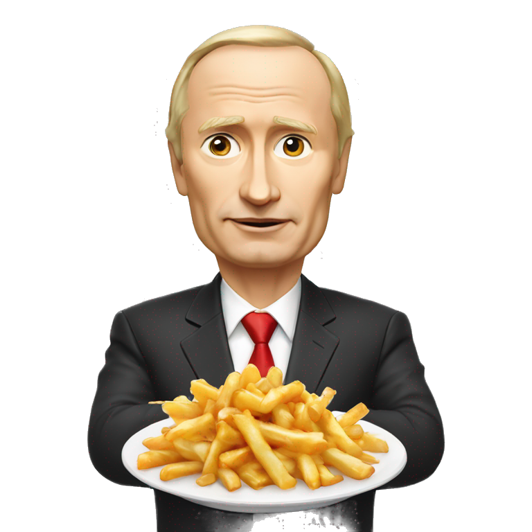 Vladimir Poutine who’s eat a poutine  emoji