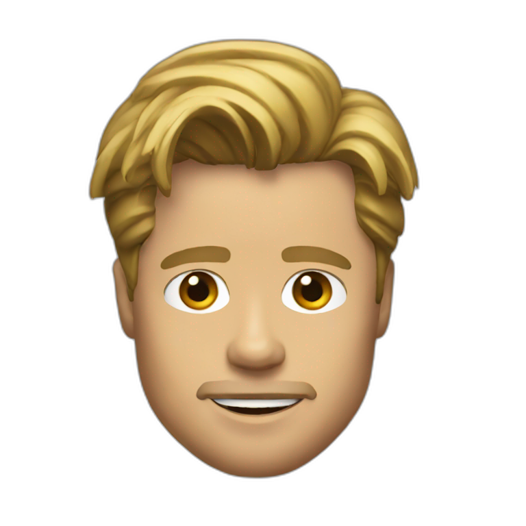 Brad pitt emoji