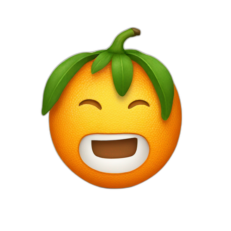 Naranja emoji