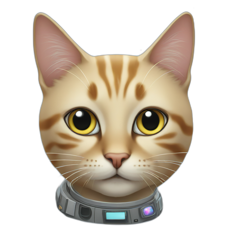 Space cat emoji