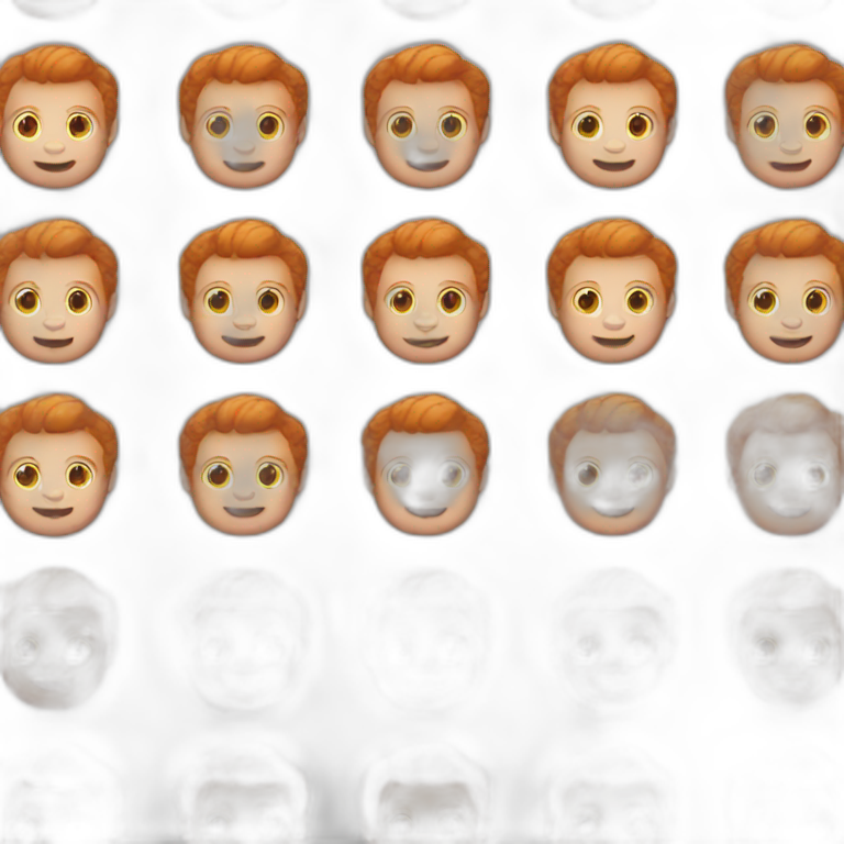 ginger boy emoji