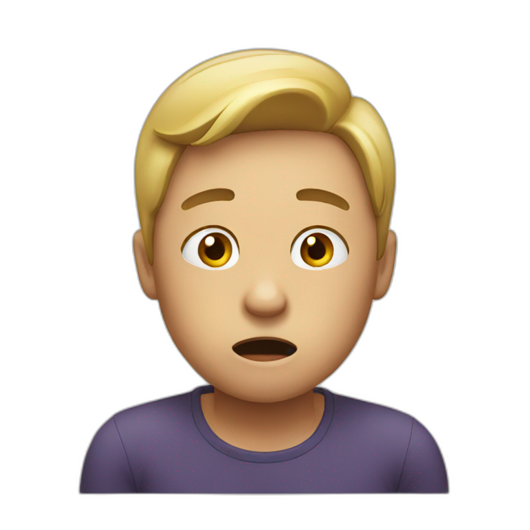 stressed-person emoji