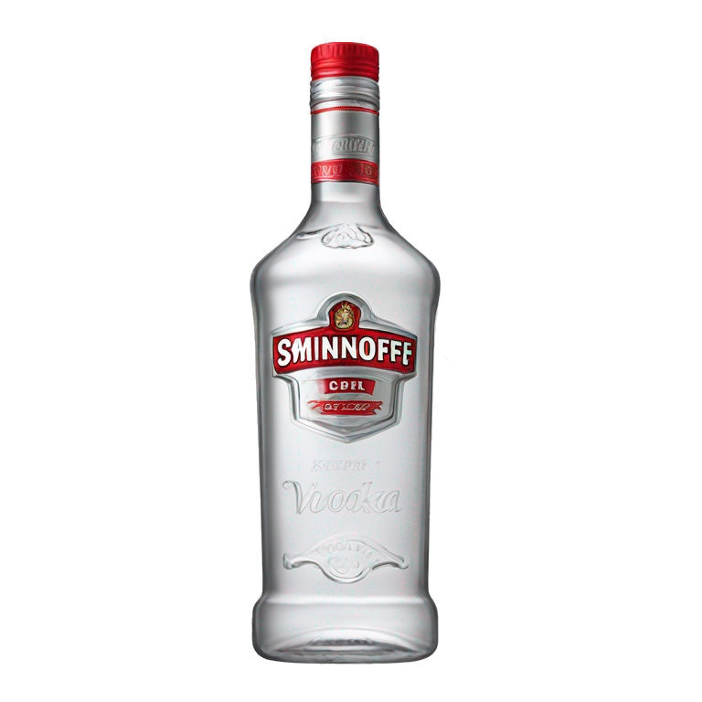Smirnoff vodka clear emoji