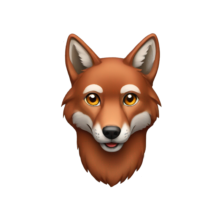 red wolf emoji