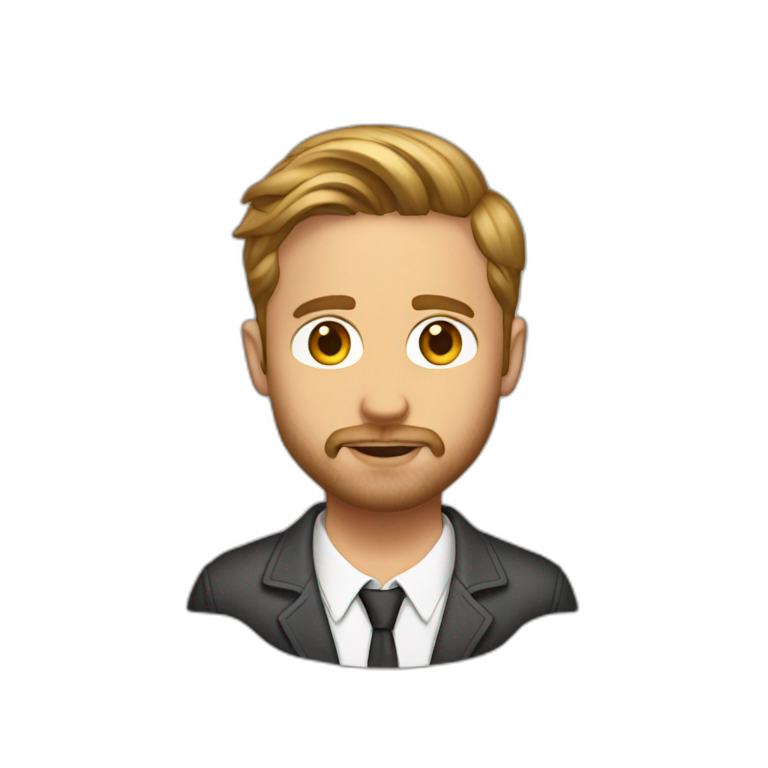 ryan gosling with light brown skin emoji