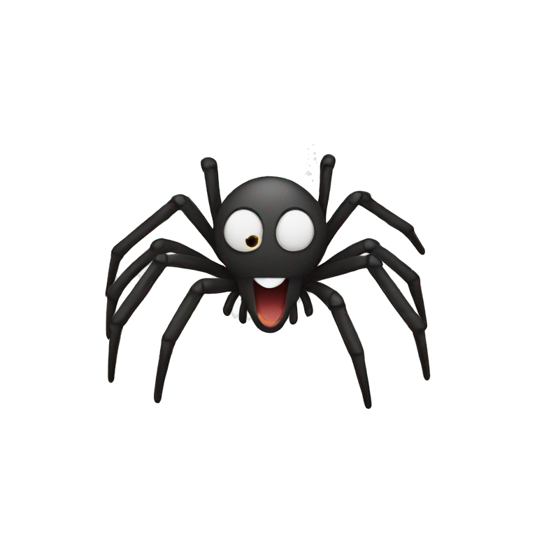 animated spider emoji