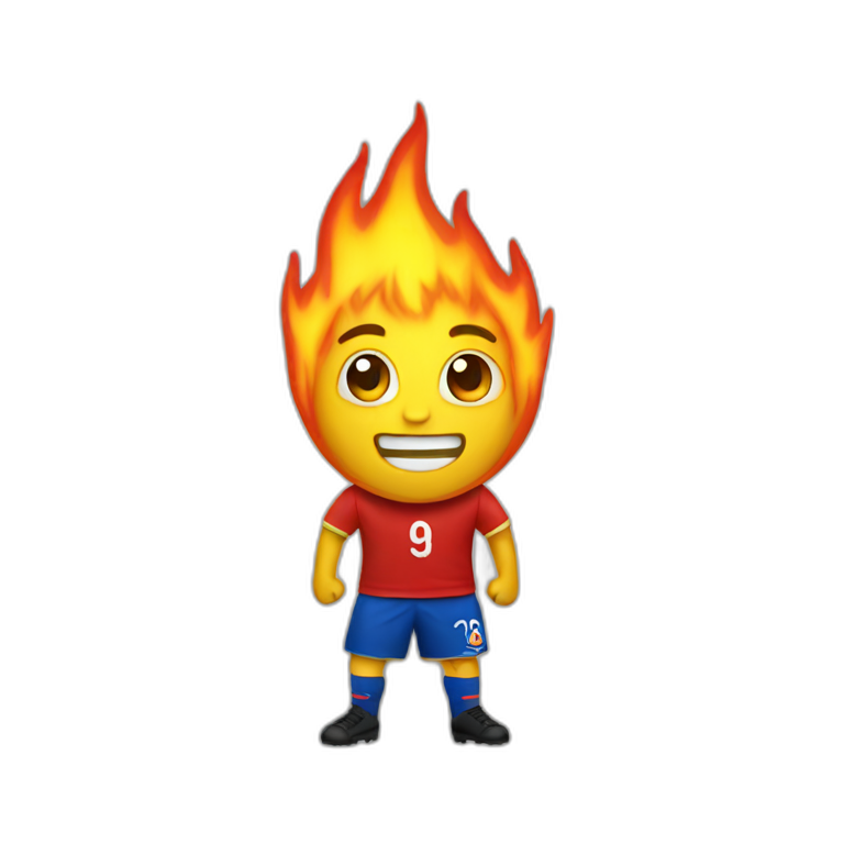 soccer supporter pyro emoji