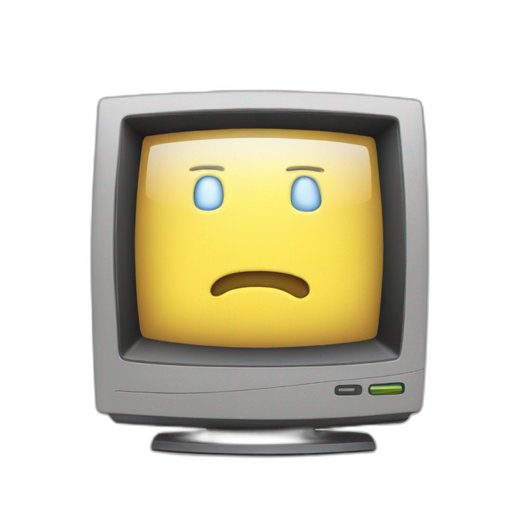crt monitor emoji