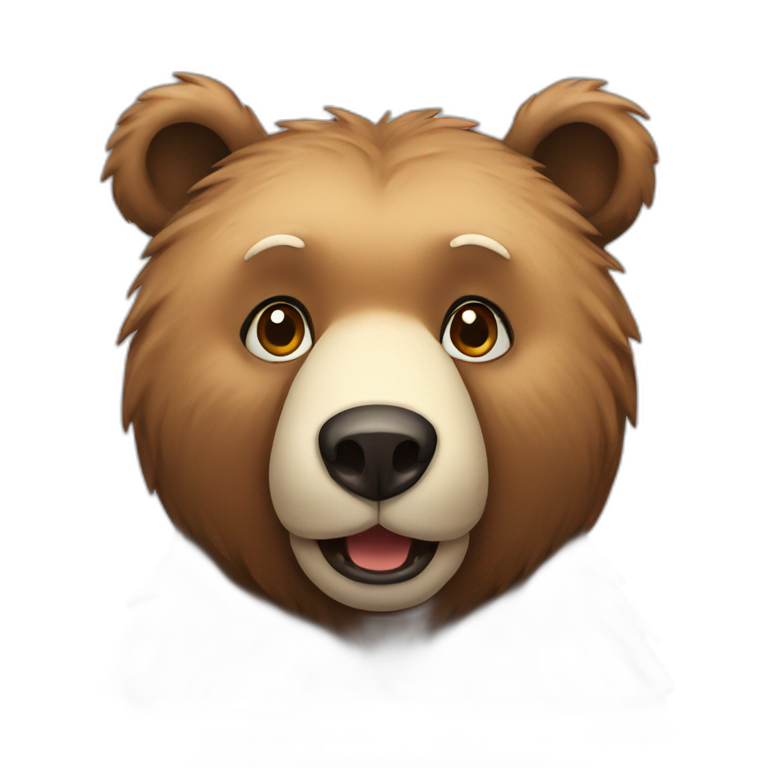 bear illustration emoji