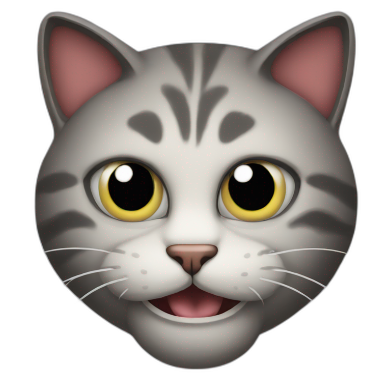 evil cat emoji