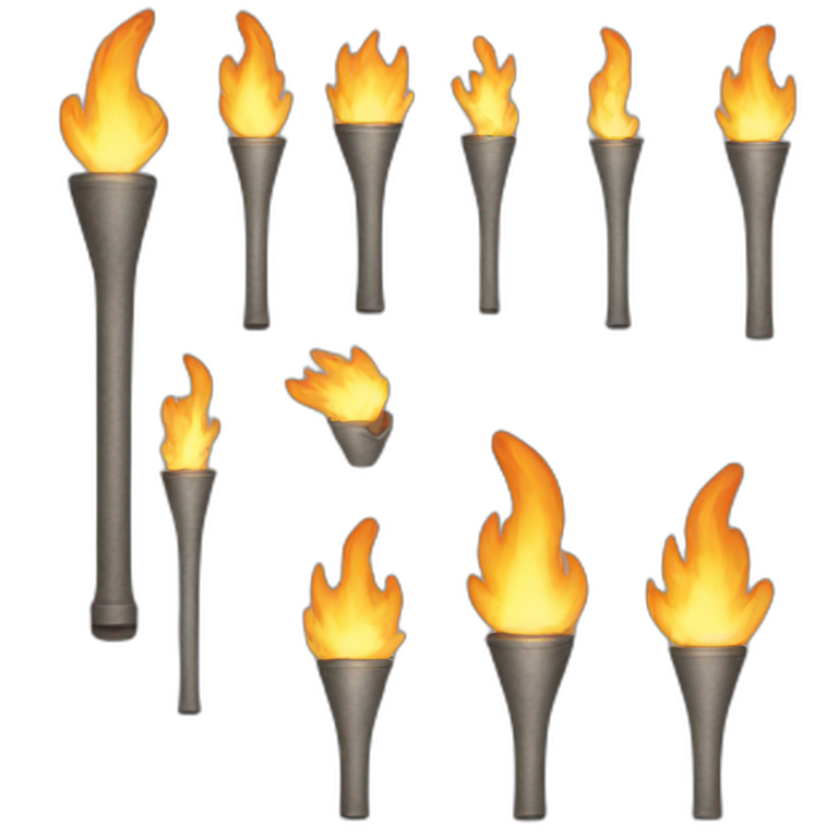 Torch emoji
