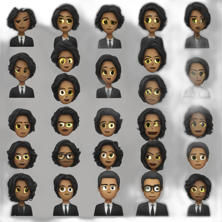 Oprah is slenderman emoji