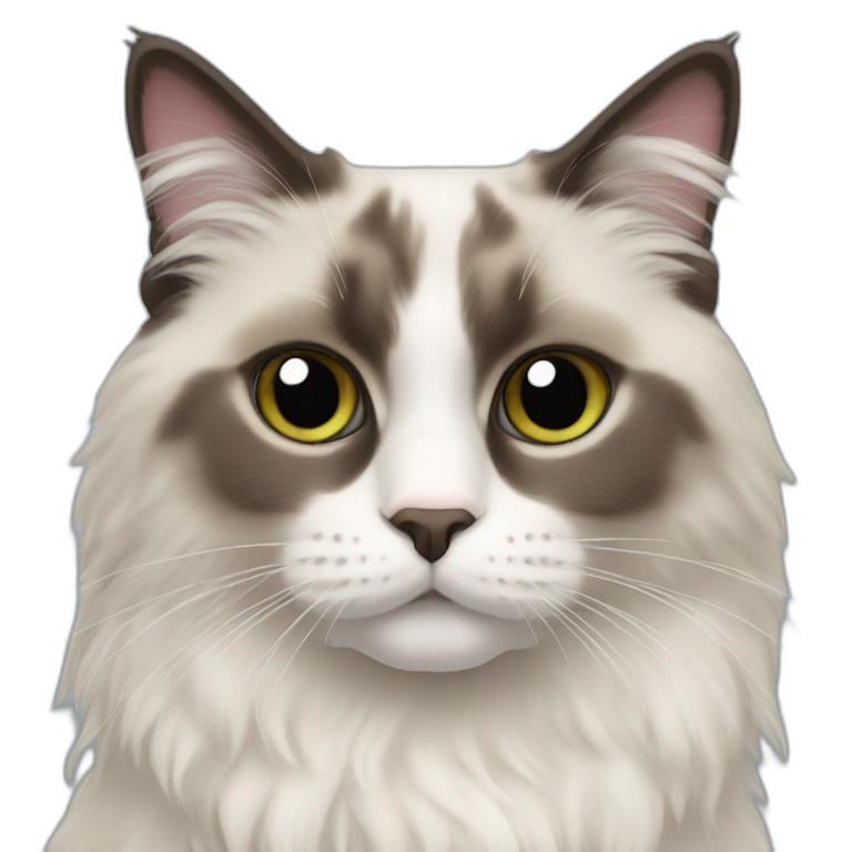 cat ragdoll emoji