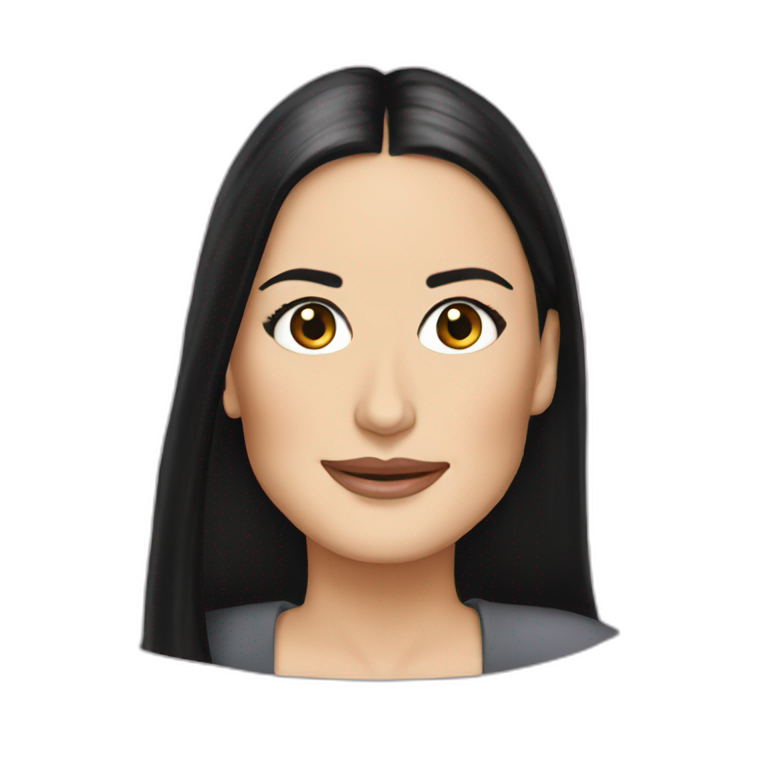 Demi Moore emoji