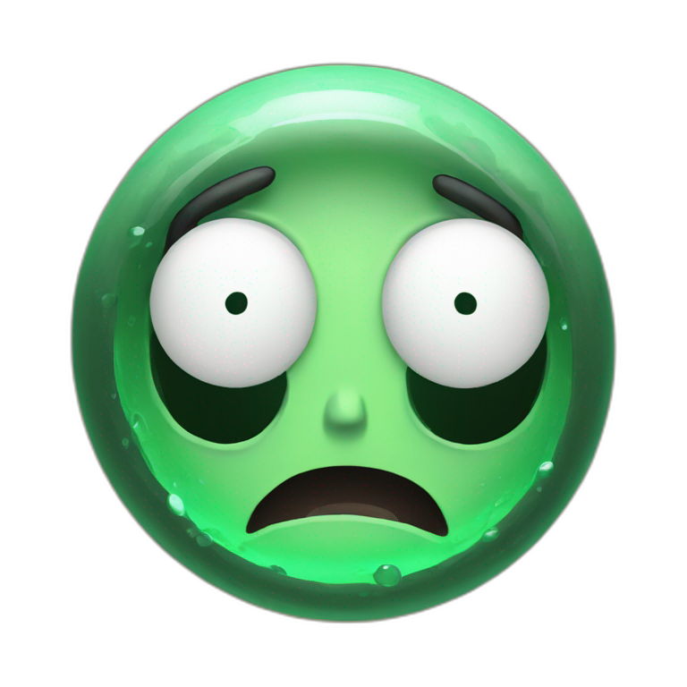empty ricky and morty green portal emoji