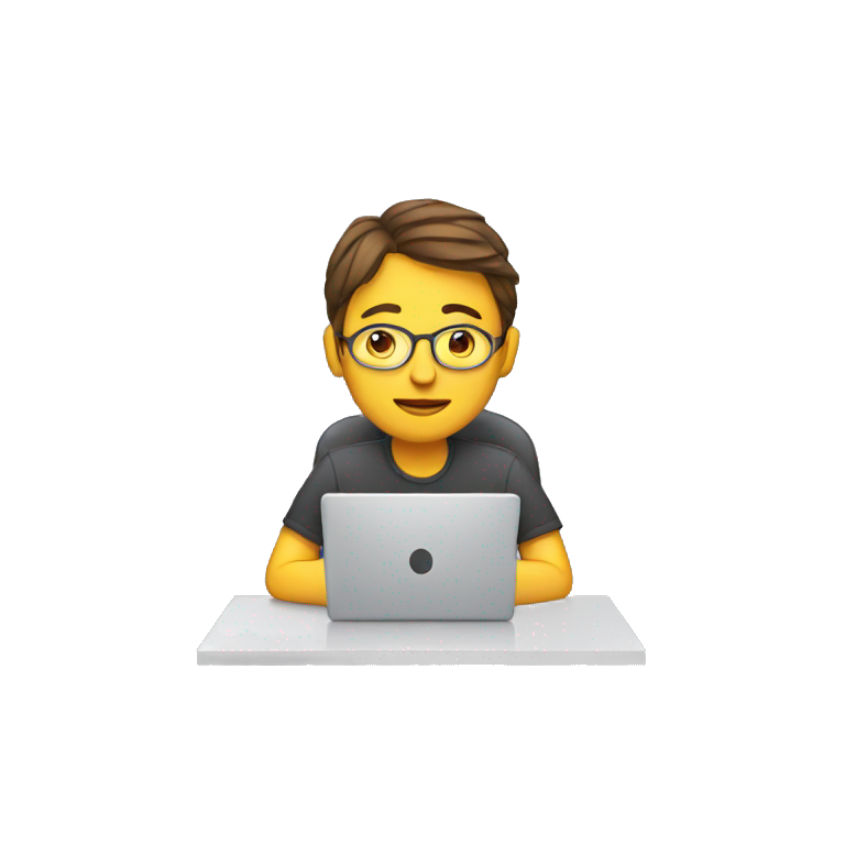  FREELANCE WRITER WITH LAPTOP emoji