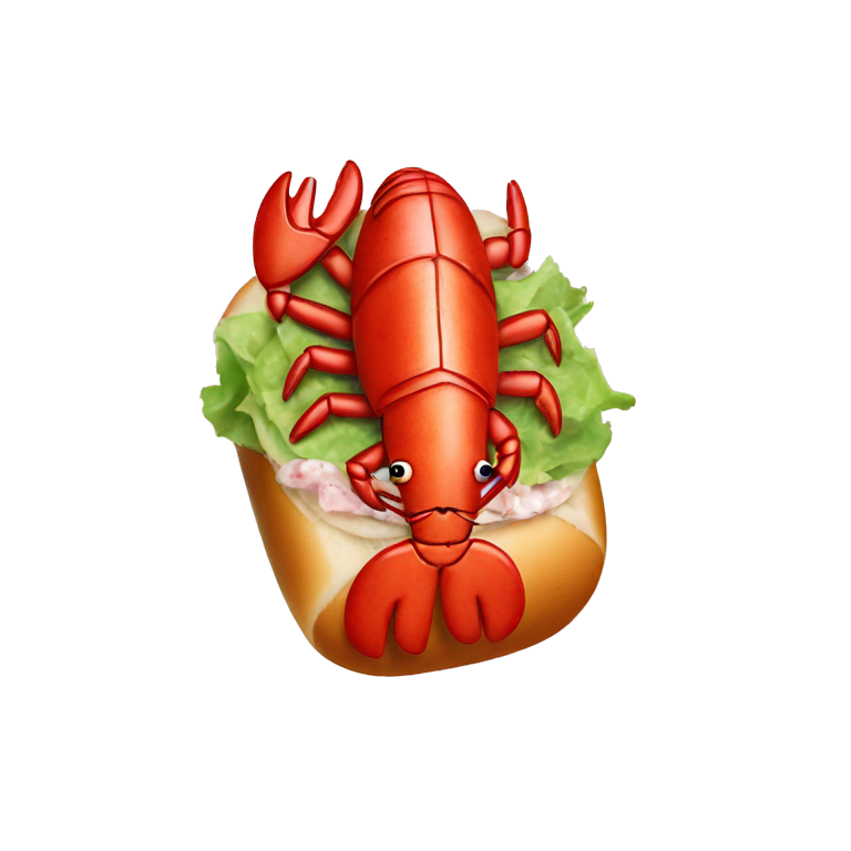 Lobster roll emoji