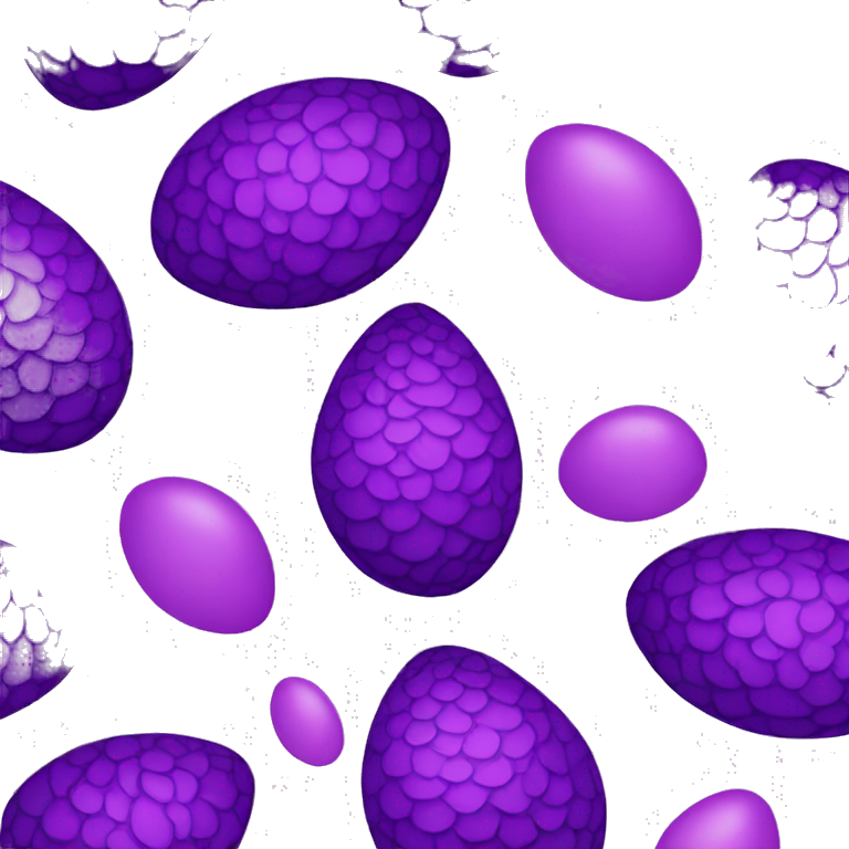 purple dragon egg emoji