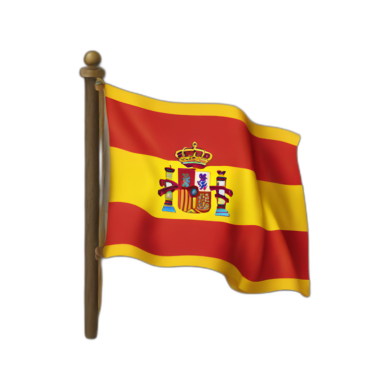 Flag of Spain (1945–1977) emoji