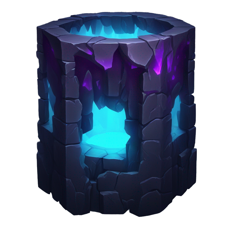 Nether Portals obsidian emoji