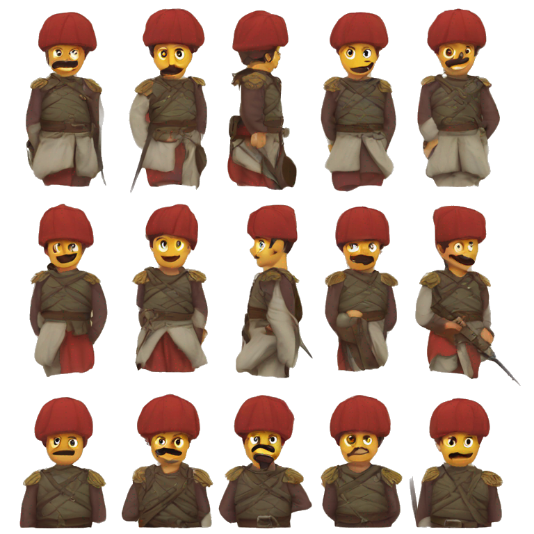 Ottoman soldiers  emoji