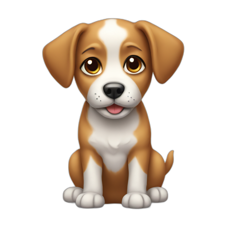 Cute little Dog emoji