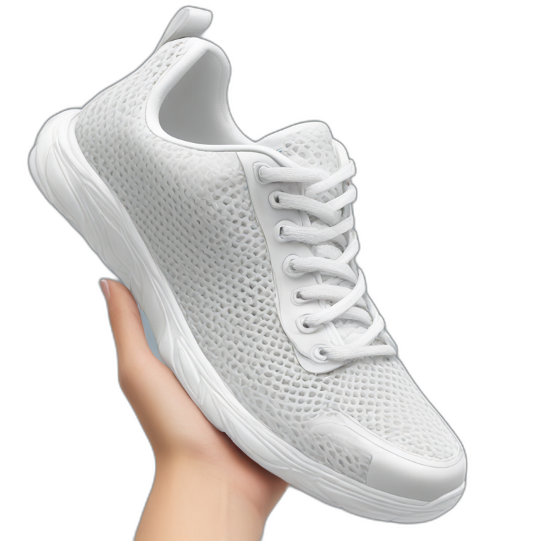 tech-loom bliss mesh pvc sneakers emoji