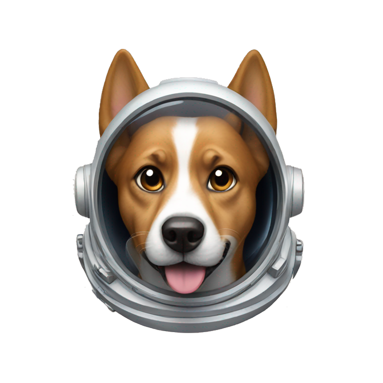 Space dog emoji