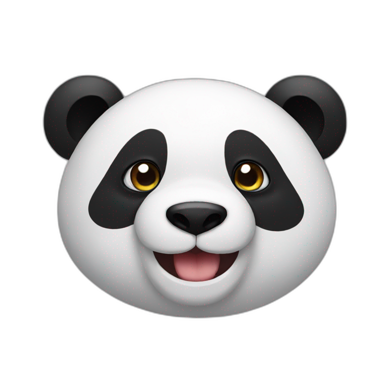 panda happy emoji