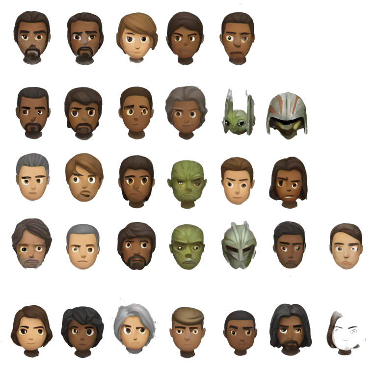 Star wars clone emoji
