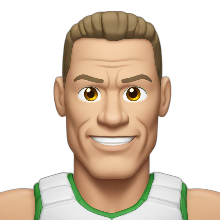 WWE john cena emoji