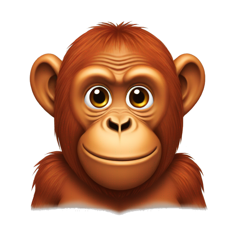Orangutan gambling emoji