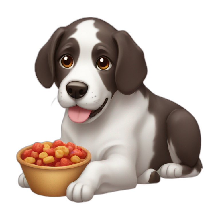 food for dog emoji