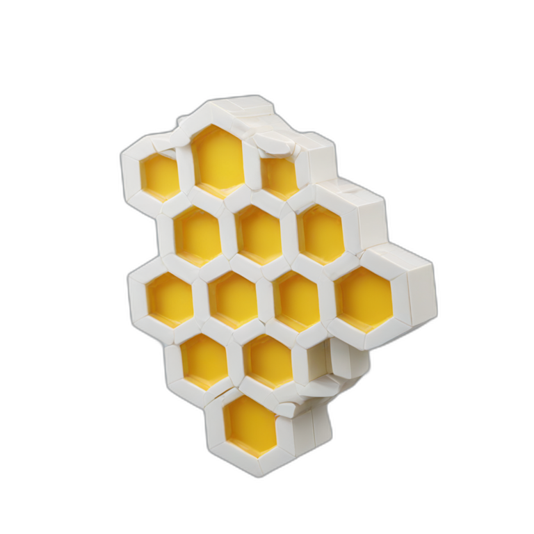 Lego honeycomb emoji