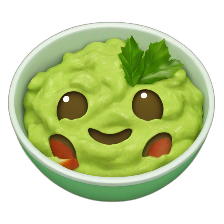 Holly guacamole emoji