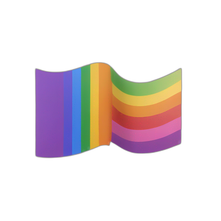 pride flag intersectinal emoji