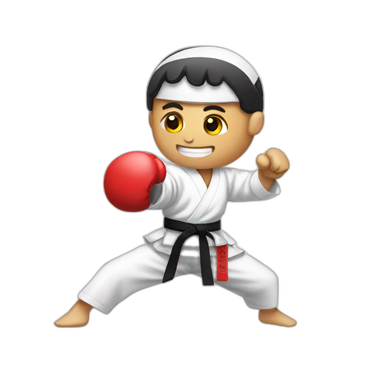 taekwondo emoji
