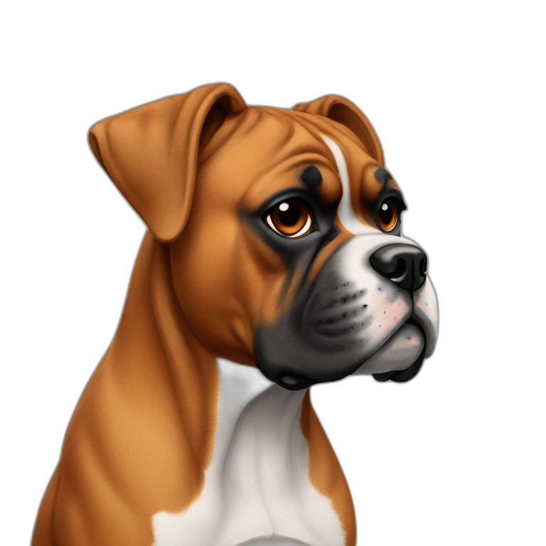 Boxer Dog  emoji