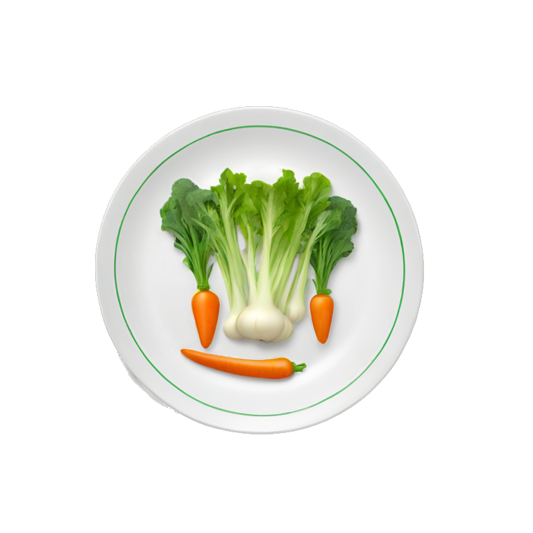 veggies plate emoji