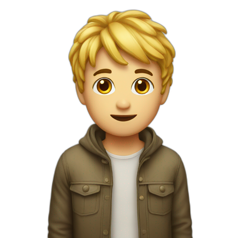 Apple boy emoji