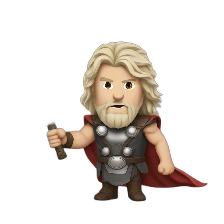 Lebowski Thor emoji