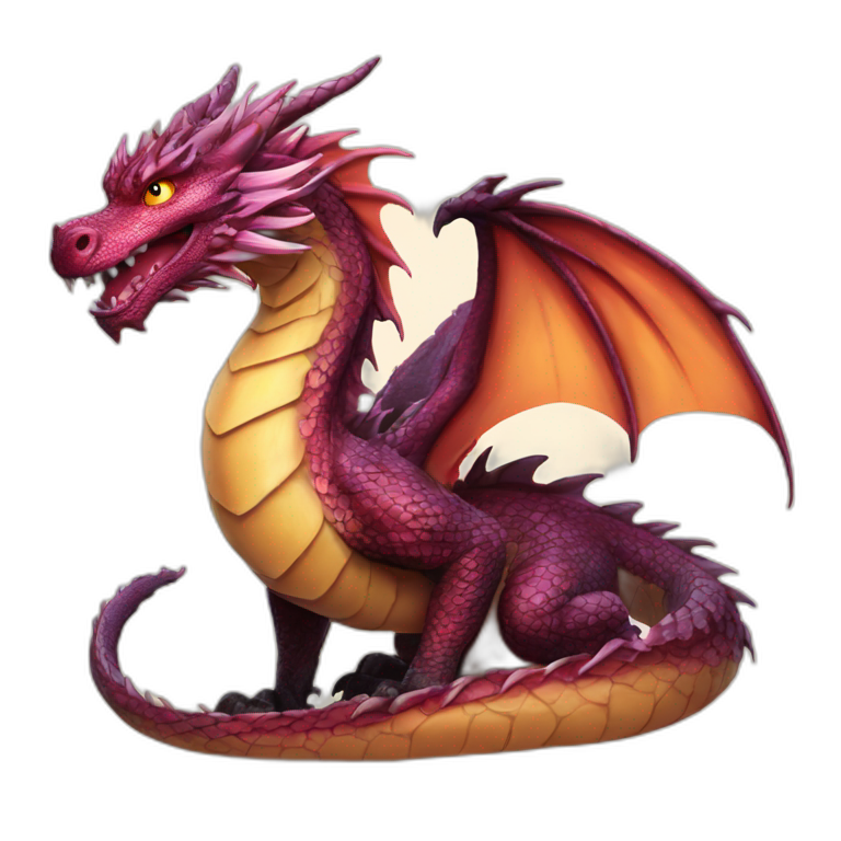 natsu dragon from fairy tale emoji