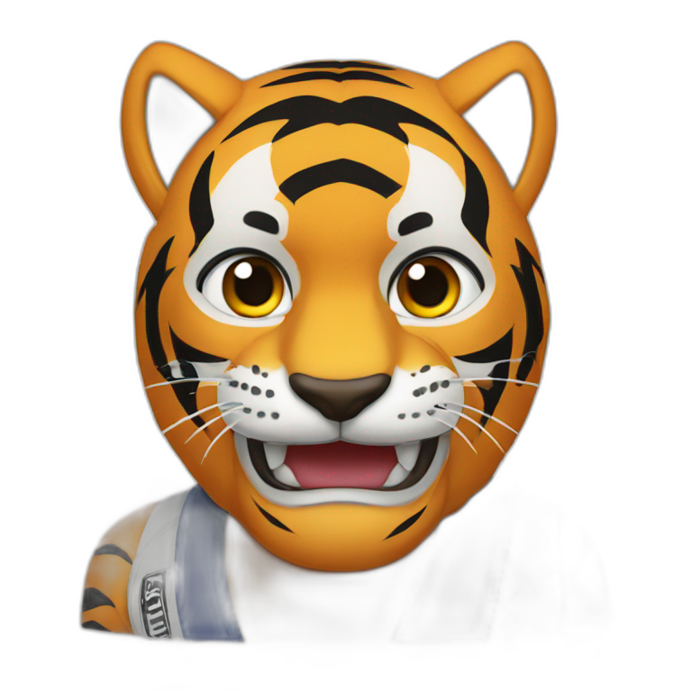 Tiger Jiu-Jitsu  emoji