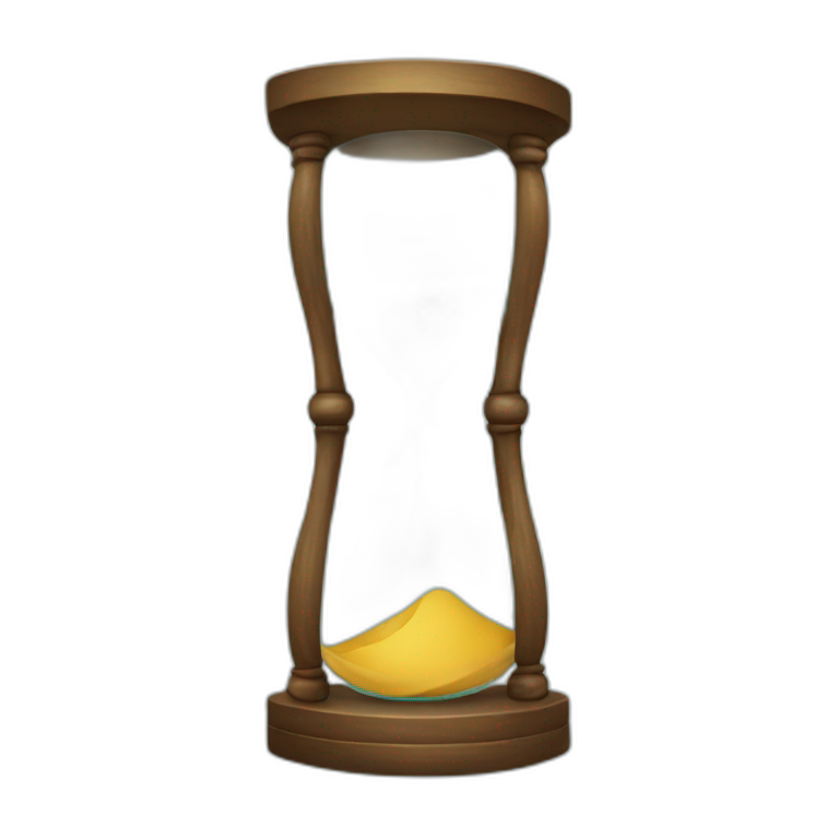 hour glass emoji